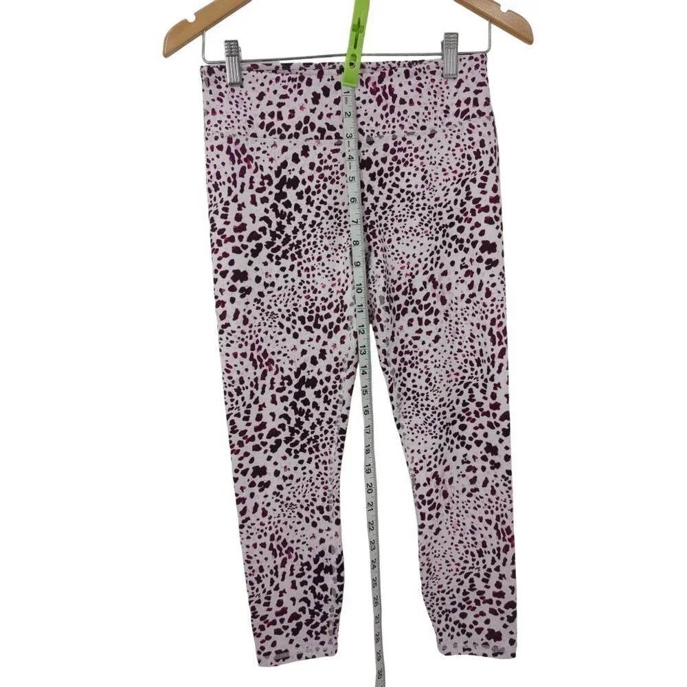 Fabletics Leggings‎ Womens Small High Waisted Statement Powerhold Leopard Print